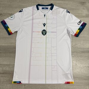 York United FC Soccer Jersey 2023 Macron Youth XL White CPL Third Kit NWT